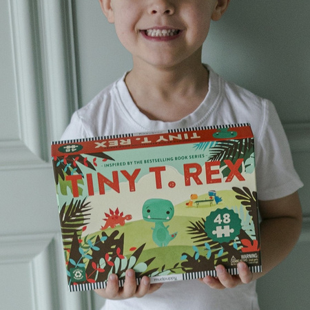 Mudpuppy Puzzle Tiny T.rex 48 elementów 3+