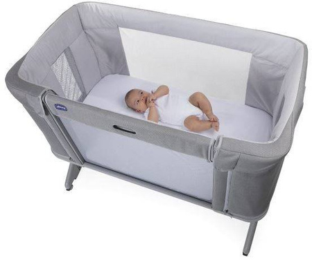 Chicco Next2Me Forever Łóżeczko Dostawne 3w1 do 22kg Cool Grey