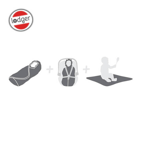 Lodger Polarowy Wielofunkcyjny Otulacz z Polaru Beżowy Teddy Beige