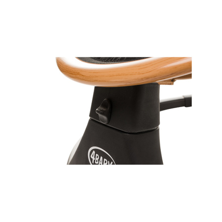 4BABY Rock'n Relax Leżaczek Bujaczek Black