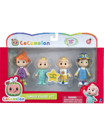 CoComelon Figurki Rodzina Zestaw 4-Pak Lalki