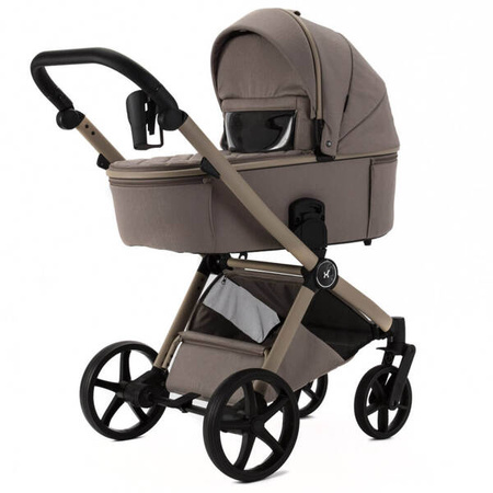 Adamex Alfa Natura Wózek Głęboko-Spacerowy Cappuccino