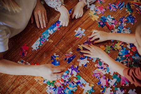 Mudpuppy Puzzle Magiczne jednorożce 100 elementów 5+