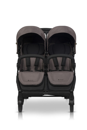 Euro-Cart Doblo Wózek Spacerowy Bliźniaczy lub Rok Po Roku Taupe