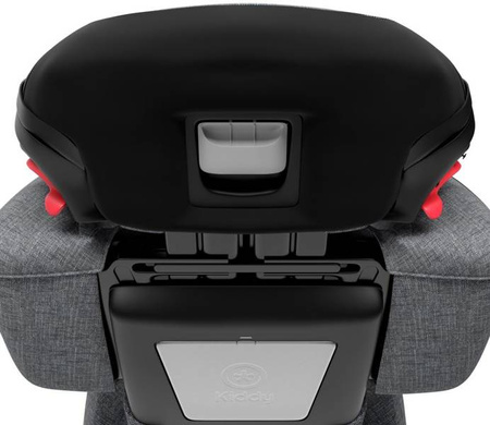 Kiddy Cruiserfix 3 Fotelik Samochodowy 15-36kg Grey Melange - Icy Grey