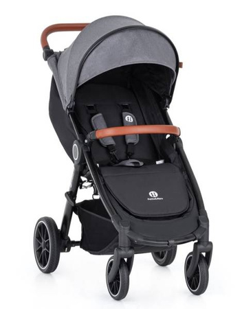 Petite&Mars Street + RWS Stelaż Wózka Spacerowego Oak + Budka Carbon Grey