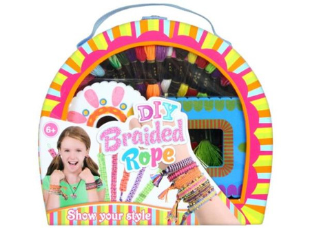 Zestaw kreatywny do tworzenia bransoletek w walizce 23x21x5 8845 MC Mega Creative