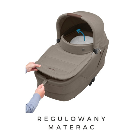 Maxi-Cosi Oxford+ Wózek Głęboko-Spacerowy Twillic Graphite