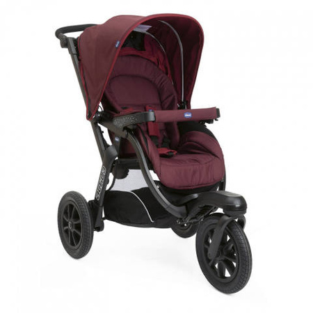 Chicco Trio Activ3 Wózek Wielofunkcyjny 3w1 Burgundy