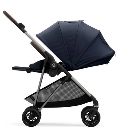 Cybex Melio New Wózek Spacerowy Rama Taupe Ocean Blue