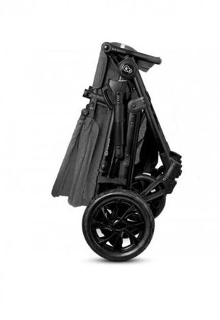 Kinderkraft Prime Lite Wózek Głęboko-spacerowy 2w1 Black Anthracite