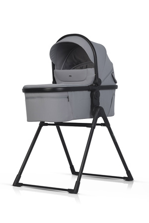 Easy Go Duoflex Wózek Głęboko-Spacerowy Bliźniaczy Rok po Roku Cloudy Gray 2 Siedziska 1 Gondola