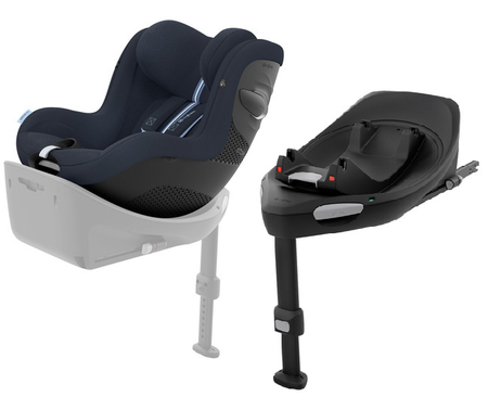 Cybex Sirona G I-Size Fotelik Samochodowy 0-20kg Plus Ocean Blue + Cybex Baza G Black