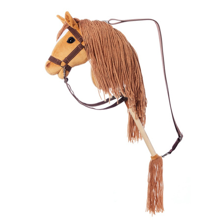 Hoppihorse Koń na Kiju Hobby Horse A4 Jasny Beż 64cm