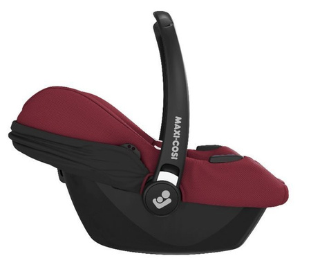 Maxi Cosi Tinca i-Size Fotelik Samochodowy 0-13 kg + FamilyFix2 Baza Do Fotelików Samochodowych Essential Red