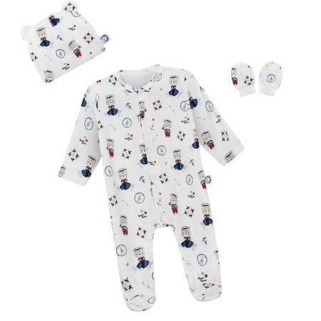 Bonjour Cherie, Pajac niemowlęcy 68 Marynarz