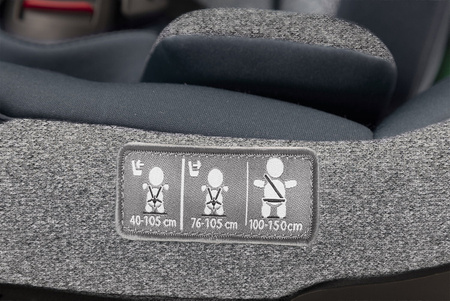 Chicco Bi-Seat I-Size Air Fotelik Samochodowy 0-36kg Graphite