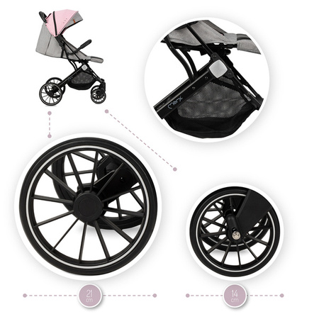 MoMi Estelle Dakar Wózek Spacerowy Dmuchawce