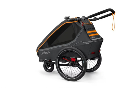 Qeridoo KidGoo 1 Fidlock Przyczepka Rowerowa