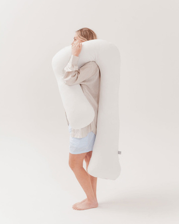 Piapimo Poduszka Ciążowa do Spania Typu 7 Off White