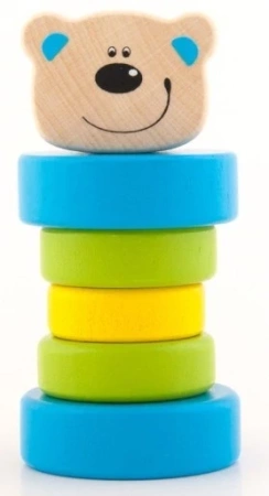 Trefl Zabawka Układanka Drewniana. Tadek Niedźwiadek