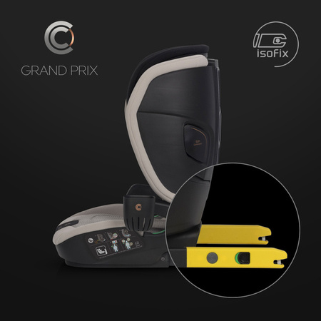 Cavoe Grand Prix Fotelik Samochodowy 15-36kg Taupe