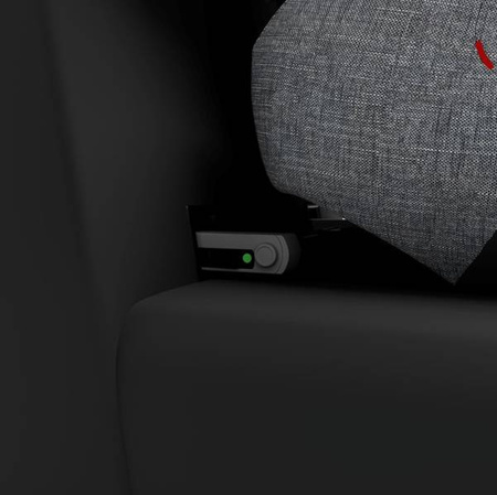 Kiddy Cruiserfix 3 Fotelik Samochodowy 15-36kg Grey Melange - Icy Grey