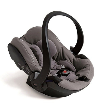 Fotelik samochodowy Babyzen BeSafe iZi Go Modular + adaptery - szary Szary