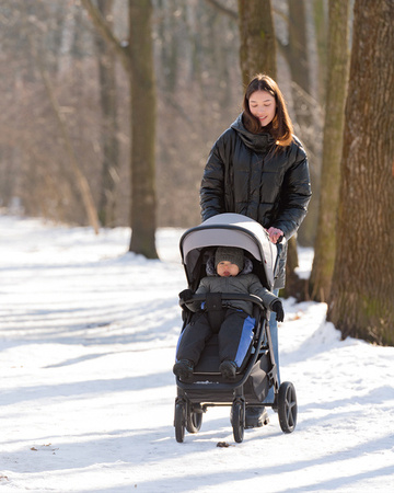 Carrello Bravo Plus 2023 Wózek Spacerowy Storm Grey