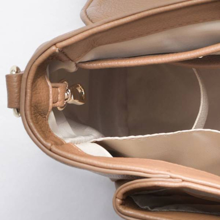 Joissy Torebka Crossbody I Organizer Do Wózka 2w1 Dla Mamy Midi Blush Beige