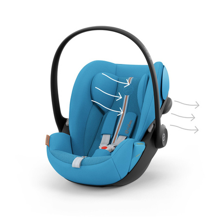 Cybex Cloud G I-Size Fotelik Samochodowy 0-13kg Plus Beach Blue