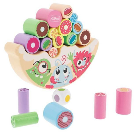 Trefl Łakocie w Locie Zabawki Drewniane 61398