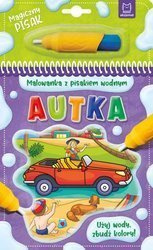 Aksjomat Książeczka Malowanka Z Pisakiem Wodnym. Autka
