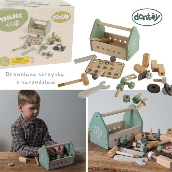 Dantoy Drewniana gitara dla dzieci  pol_pl_Dantoy-Drewniany-zestaw-instrumenty-muzyczne-113165_3