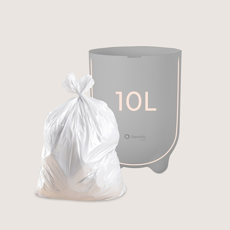 Lionelo Purebin Kosz na Pieluchy Grey