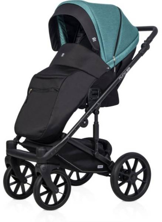 Riko Nuno Pro Wózek Głęboko-Spacerowy 2w1 z Miękką Gondolą Lagoon