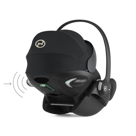 Cybex Cloud G I-Size Fotelik Samochodowy 0-13kg + Baza G Plus Moon Black