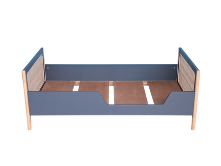 Theo Bebe Oceania Wielofunkcyjne Łóżeczko Ratanowe 70x140cm Silex