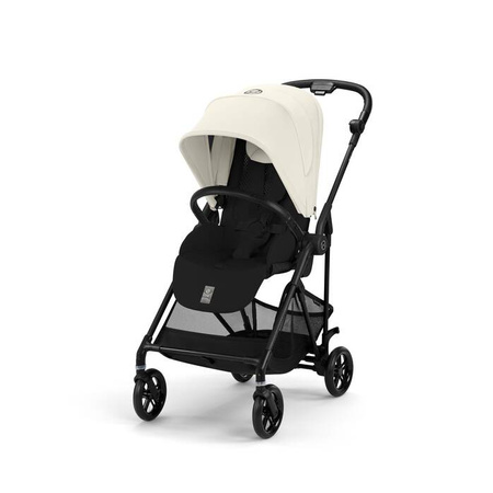 Cybex Melio Carbon Wózek Spacerowy Canvas White