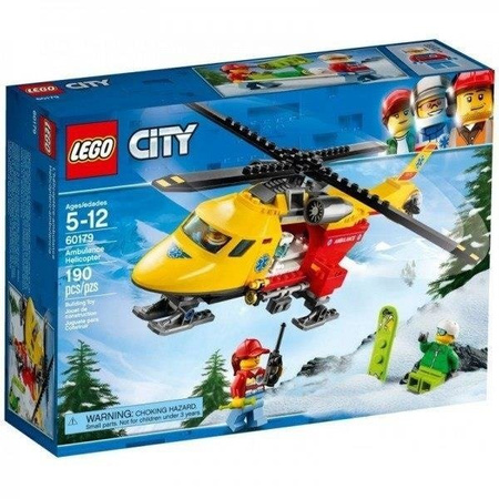 LEGO CITY HELIKOPTER MEDYCZNY 60179