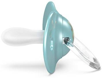 Suavinex Smoczek Uspokajający Fizjologiczny Sx Pro Gold Edition 6-18m Niebieski