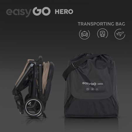 Easy Go Hero Wózek Spacerowy Golden Beige