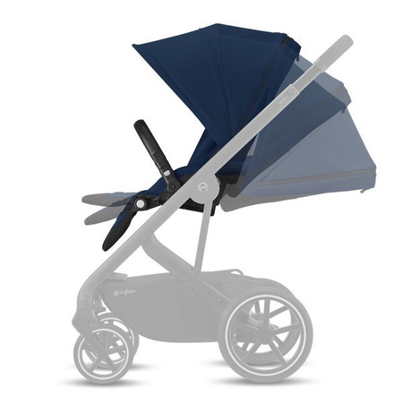 Cybex Balios S Lux Wózek Spacerowy Magnolia Pink - Srebrna Rama 2022