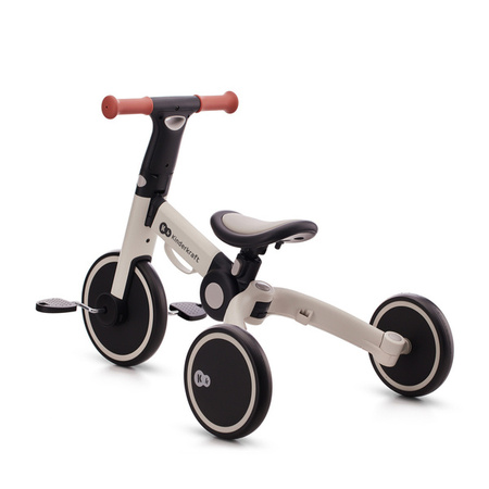 Kinderkraft 4TRIKE Rowerek Trójkołowy Silver Grey