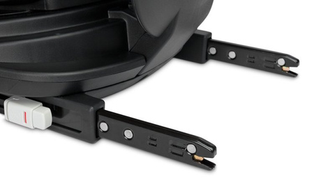 Fotelik RIO i-size 40-105 cm 0-18 kg RWF Black