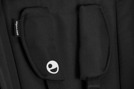 Easywalker Harvey 2 Wózek Głęboko-Spacerowy Night Black (zawiera stelaż, siedzisko z budką i pałąkiem)