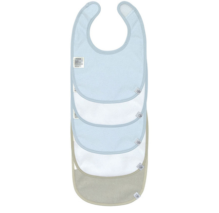 Lassig Zestaw śliniaków bawełnianych 5szt. 3m+ Happy Fruits Lemon