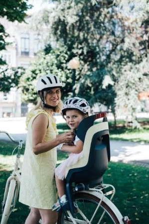 Bobike Go Fotelik Rowerowy Na Bagażnik Lemon Sorbet