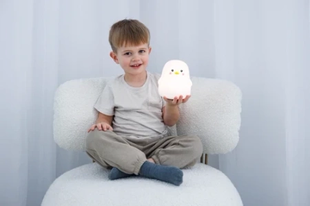 InnoGIO GioPenguin Silikonowa Lampka Nocna Pingwin