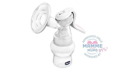 Chicco Natural Feeling Laktator Manualny + Wkładki Laktacyjne 60 szt.